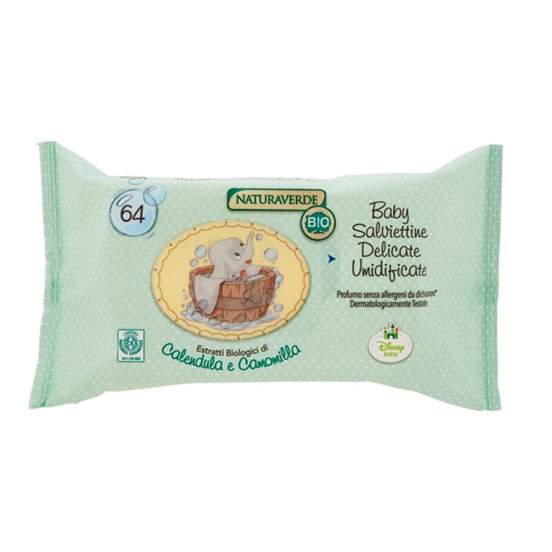 Toallitas h/úmedas ECO manzanilla y cal/éndula Anthyllis Baby 60 unidades