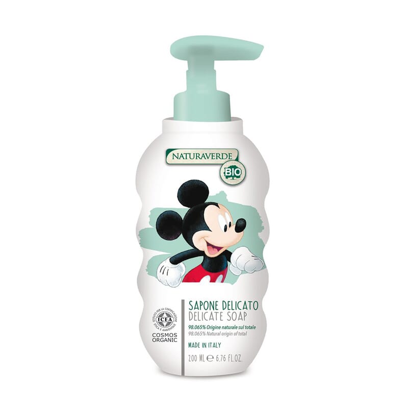 JABÓN DELICADO MICKEY MOUSE BIO 200ml