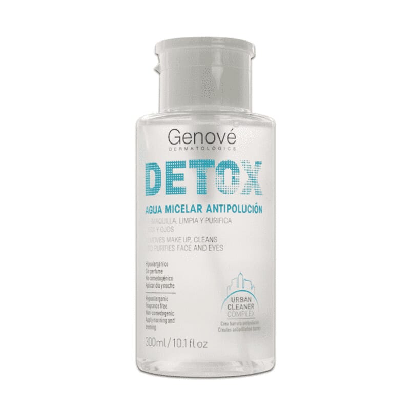 GENOVE DETOX AGUA MICELAR ANTIPOLUCIÓN 300ml