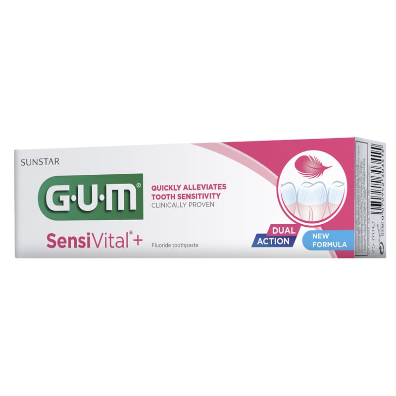 GUM SENSIVITAL+ GEL DENTAL 75ml
