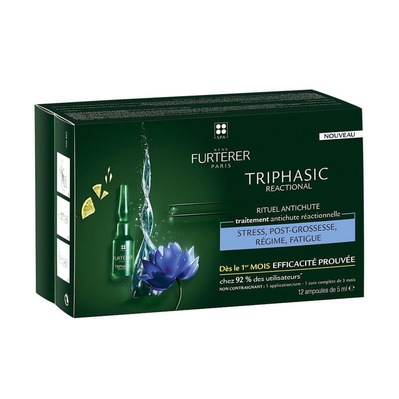 TRIPHASIC REACTIONNEL TRATAMIENTO ANTICAÍDA REACCIONAL 12 Viales de 5ml