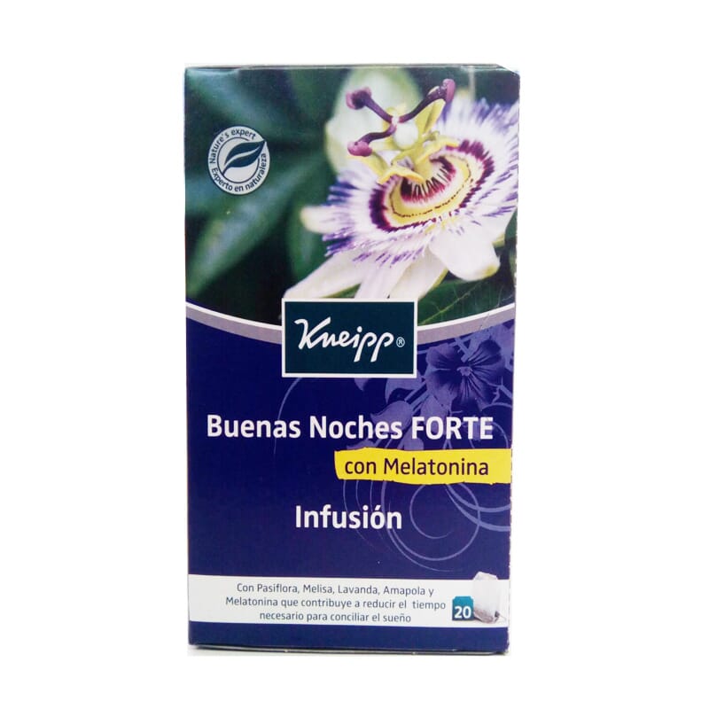 KNEIPP BUENAS NOCHES FORTE INFUSIÓN CON MELATONINA 20 Infusiones