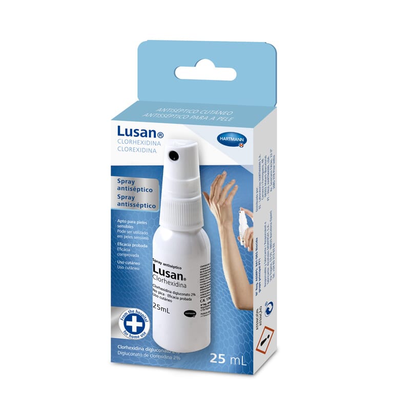LUSAN CLORHEXIDINA SPRAY ANTISÉPTICO 25ml