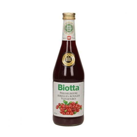 Biotta Jus De Canneberge Bio 500 ml de Biotta