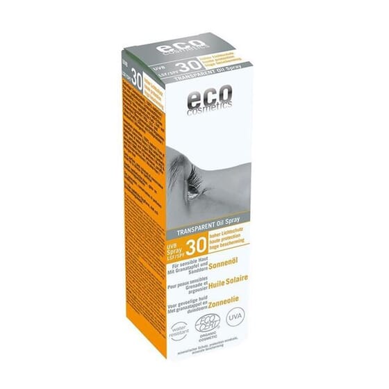 HUILE PROTECTION SOLAIRE EN SPRAY BIO SPF30 50 ml Eco Cosmetics