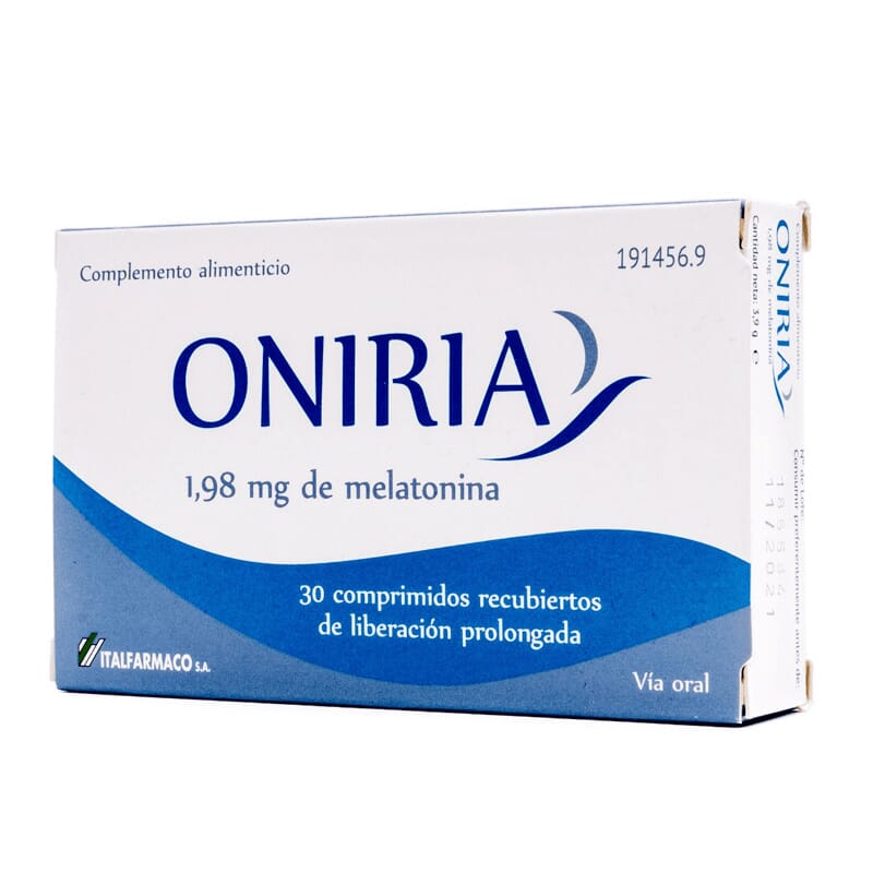 ONIRIA 1,98mg DE MELATONINA 30 Tabs