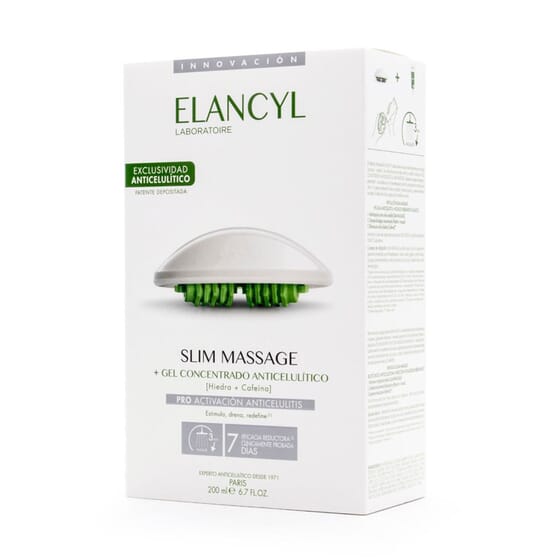 Elancyl Slim Massage + Gel Concentrato Anticellulite 1 Confezioni di Elancyl