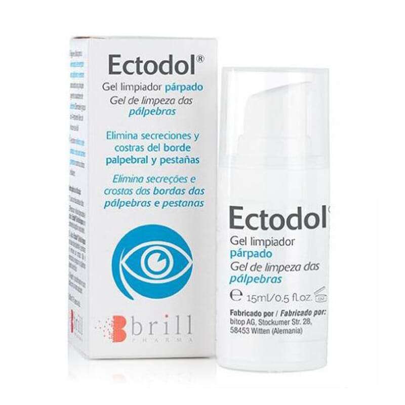 ECTODOL GEL LIMPIADOR PÁRPADOS 15ml