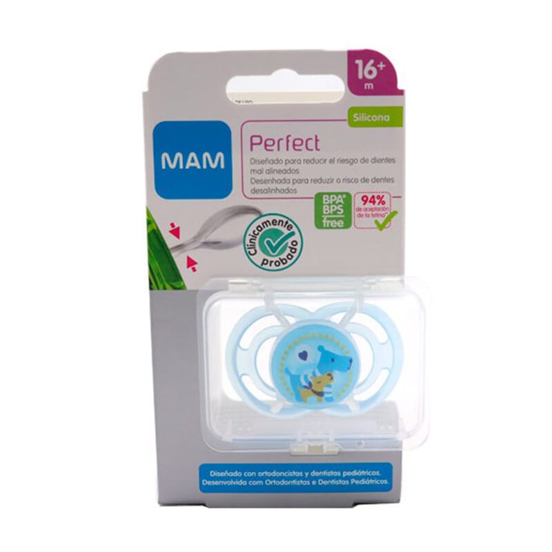 MAM PERFECT CHUPETE SILICONA 16+M de Mam