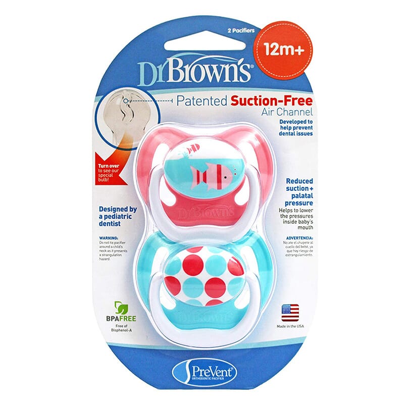 DR BROWNS PREVENT FORMA MARIPOSA +12M 2 Ud
