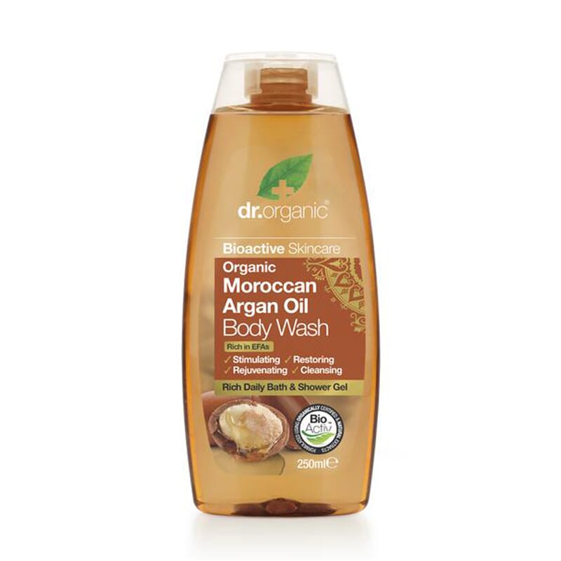 GEL DE BAÑO DE ACEITE DE ARGÁN MARROQUÍ ORGÁNICO 250ml