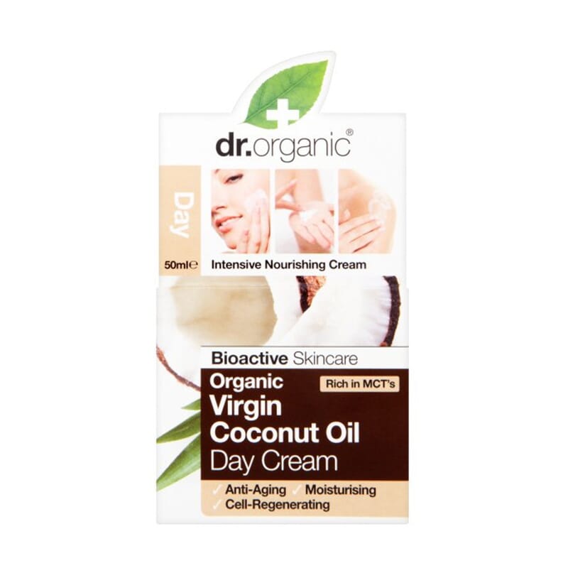 CREMA DE DÍA DE ACEITE DE COCO ORGÁNICO 50ml de Dr. Organic