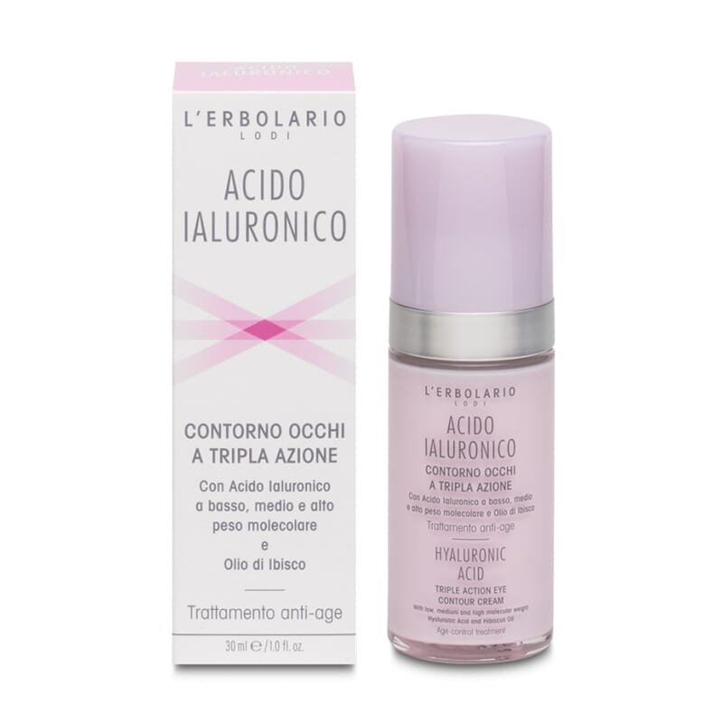 ÁCIDO HIALURÓNICO CONTORNO DE OJOS TRIPLE ACCIÓN 30ml