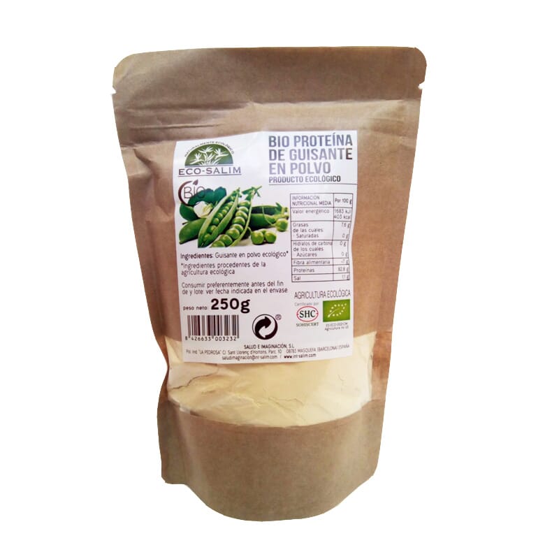 PROTEÏN VAN ERWTS IN POEDER BIO 250g