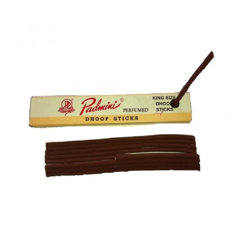 Incienso Padmini Dhoop 10 Sticks de Sac