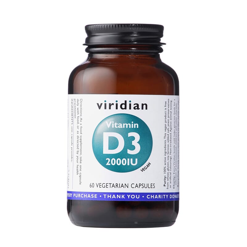 VITAMINA D3 VEGANA 2000IU 60 VCaps