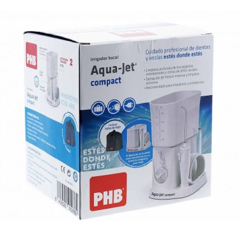 RECAMBIO IRRIGADOR BUCAL AQUA-JET COMPACT 2 Uds de Phb