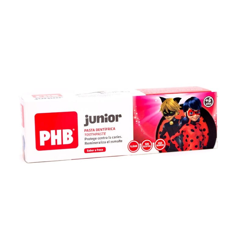 PHB JUNIOR DENTÍFRICO DE FRESA 75ml