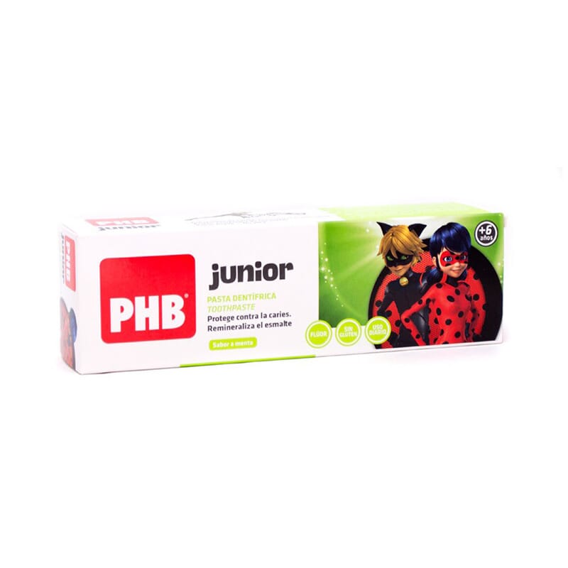 PHB JUNIOR DENTÍFRICO DE MENTA 75ml