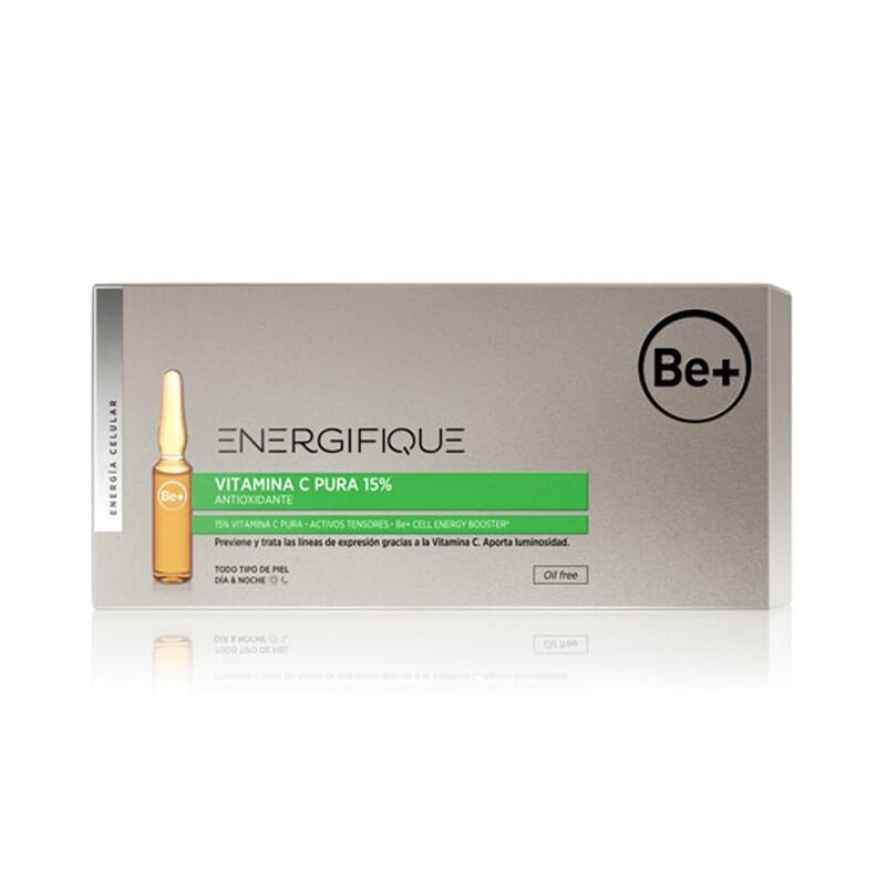 BE+ ENERGIFIQUE VITAMINA C PURA 15% 10 Ampollas de 2ml