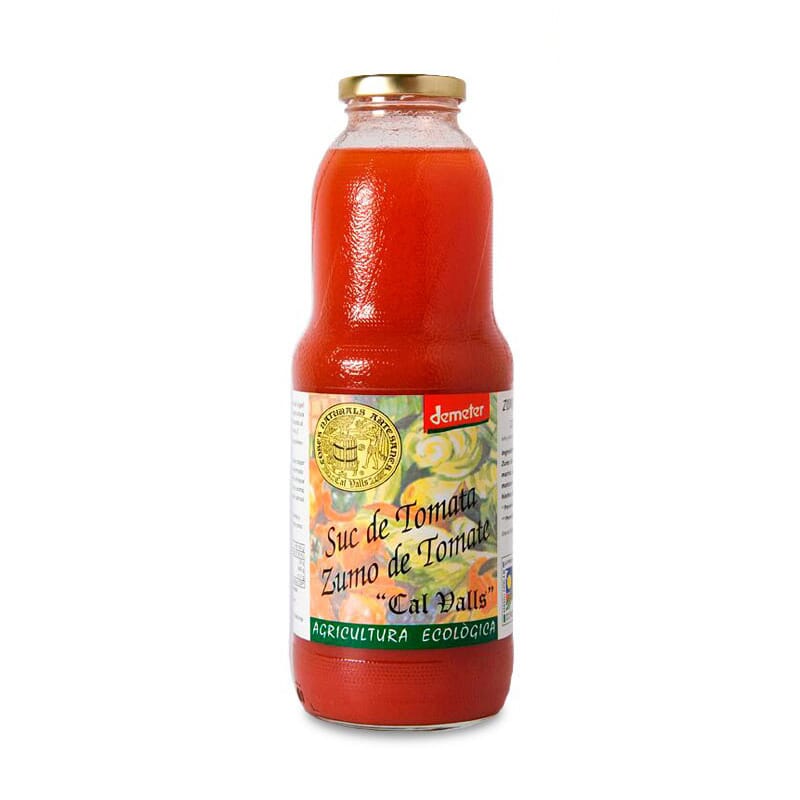 ZUMO DE TOMATE ECOLÓGICO 1l