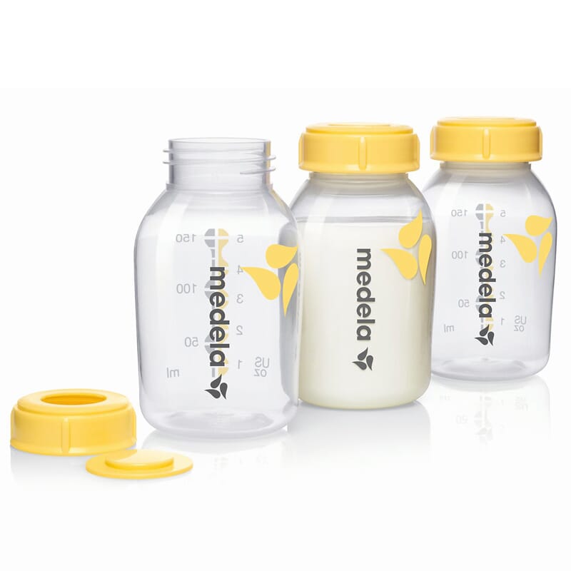 FLES-BABYFLES MOEDERMELK 150 ml 3 Ud
