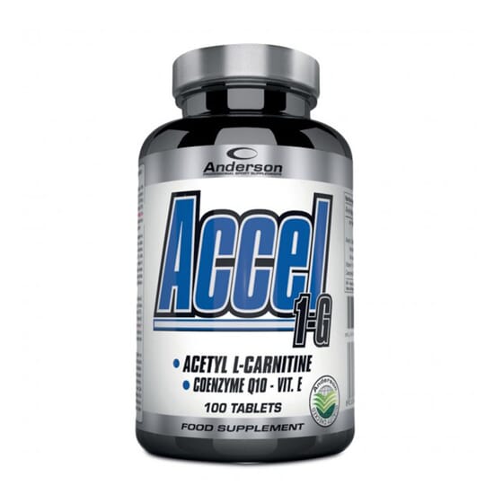 Accel 1-G 100 Tabs - Anderson Researchc- Q10 y vitamina E.