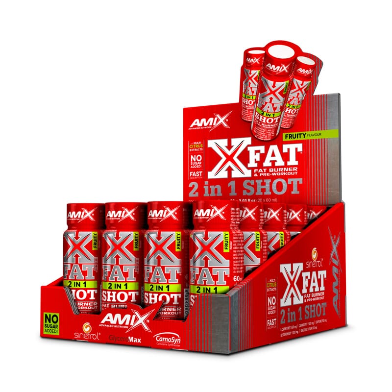 X-FAT 2 EN 1 SHOT 20 Viales de 60ml