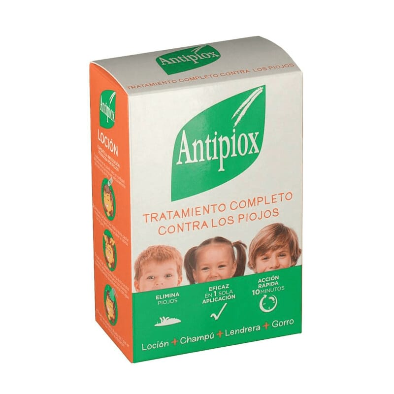 HALLEY ANTIPIOX CHAMPÚ 150ml + LOCIÓN 150ml+ LENDRERA + GORRO 1 Pack