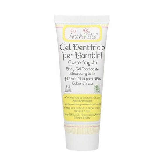 Zahngel fr Kinder mit Aloe Vera und Malve ECO 75 ml - Anthyllis