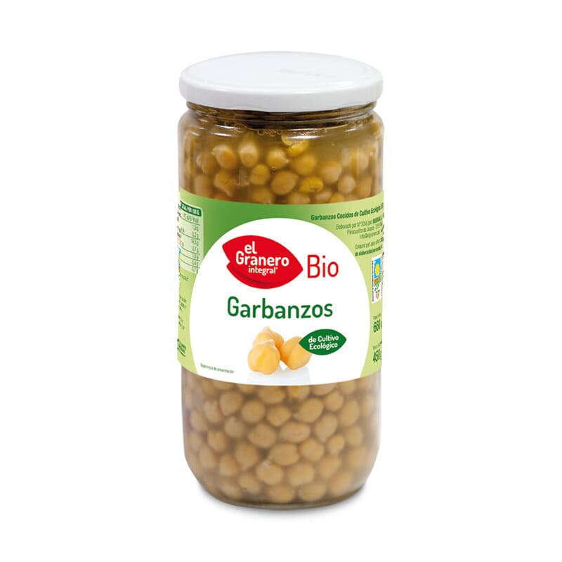 Garbanzos Cocidos Bio 660g