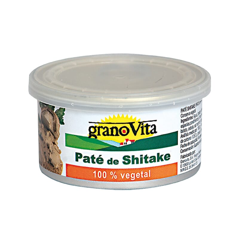 Paté De Shitake Lata Sin Gluten Vegan 125g