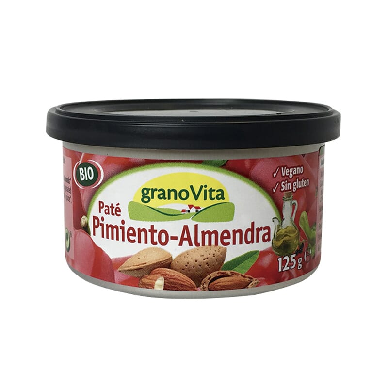 Paté Pimiento Y Almendra Bio Vegan 125g