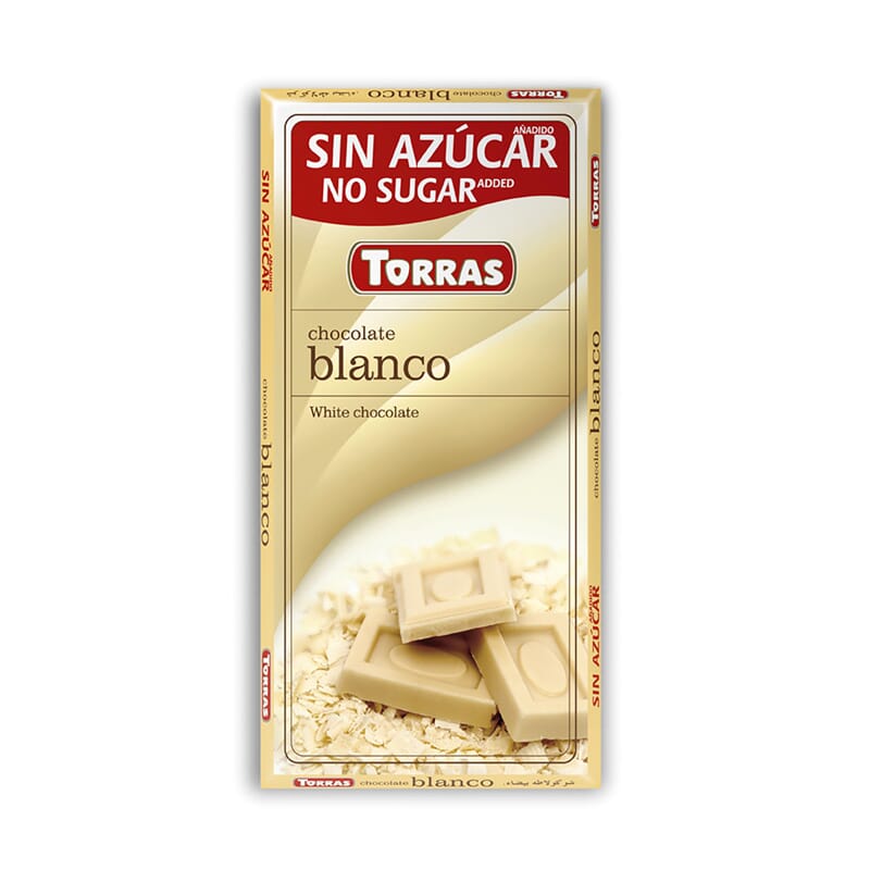 Chocolate Blanco Con Maltitol 75g