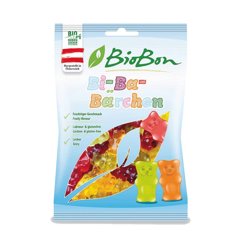 Golosinas De Fruta Ositos Bio 100g