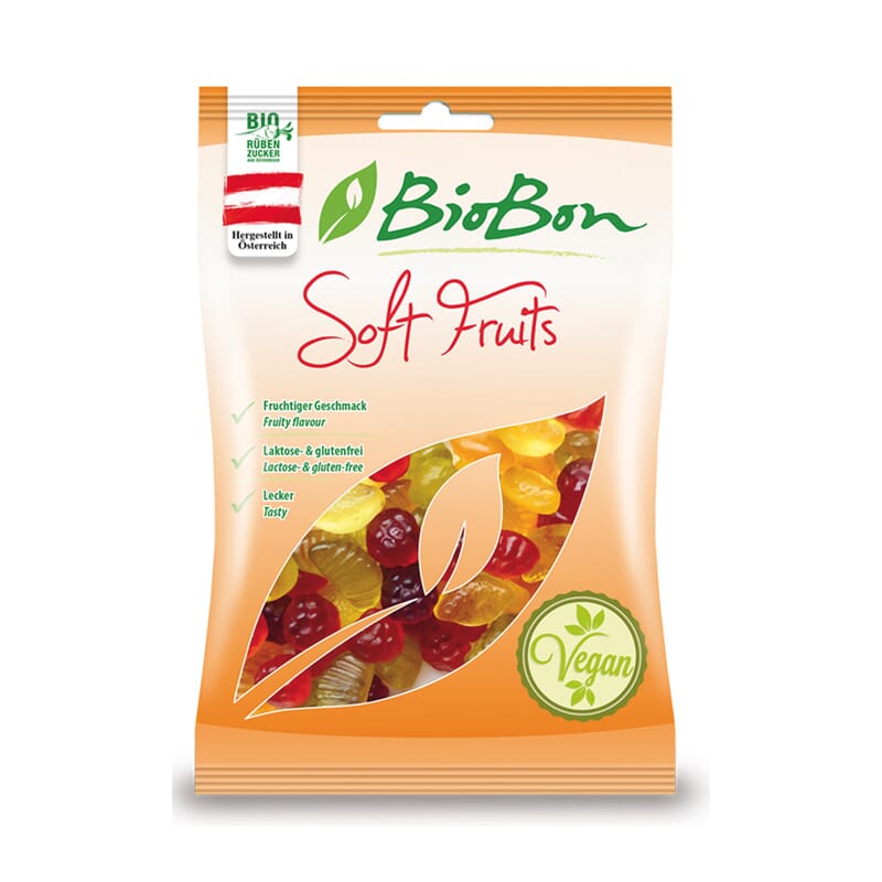 Golosinas De Frutas Sin Gelatina Bio 100g de BIOBON