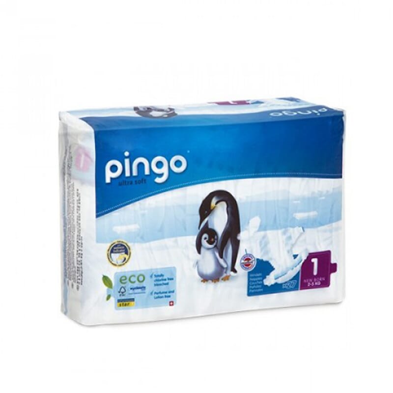 PAÑALES BIO T1 2-5 Kg 27 Uds 2 Uds