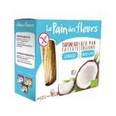 Biscottes Croustillantes Bio Noix de Coco Sans Gluten 150g de Le Pain Des Fleurs