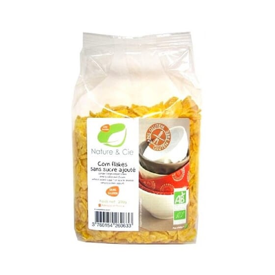 Corn Flakes Sans Gluten Ni Sucres Bio 200g Nature & Cie
