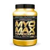 Myomax Hardcore potencia tu masa muscular y rendimiento.
