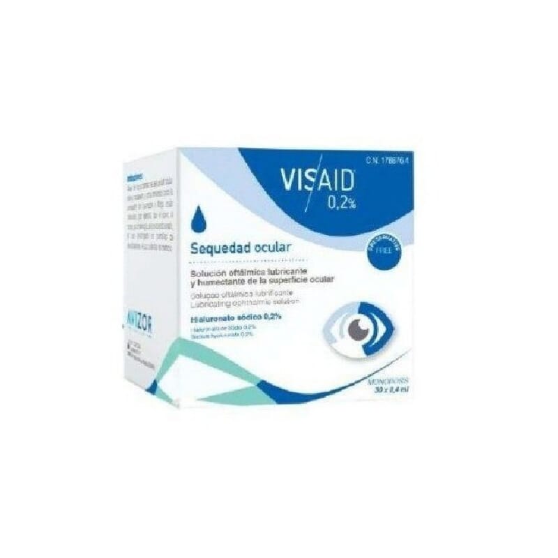 VISAID 0,2 % GOTAS OCULARES MONODOSIS 30 Ud x 0,4ml