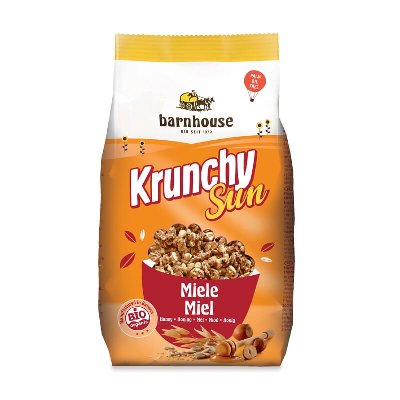 MUESLI KRUNCHY SUN HONING 375g