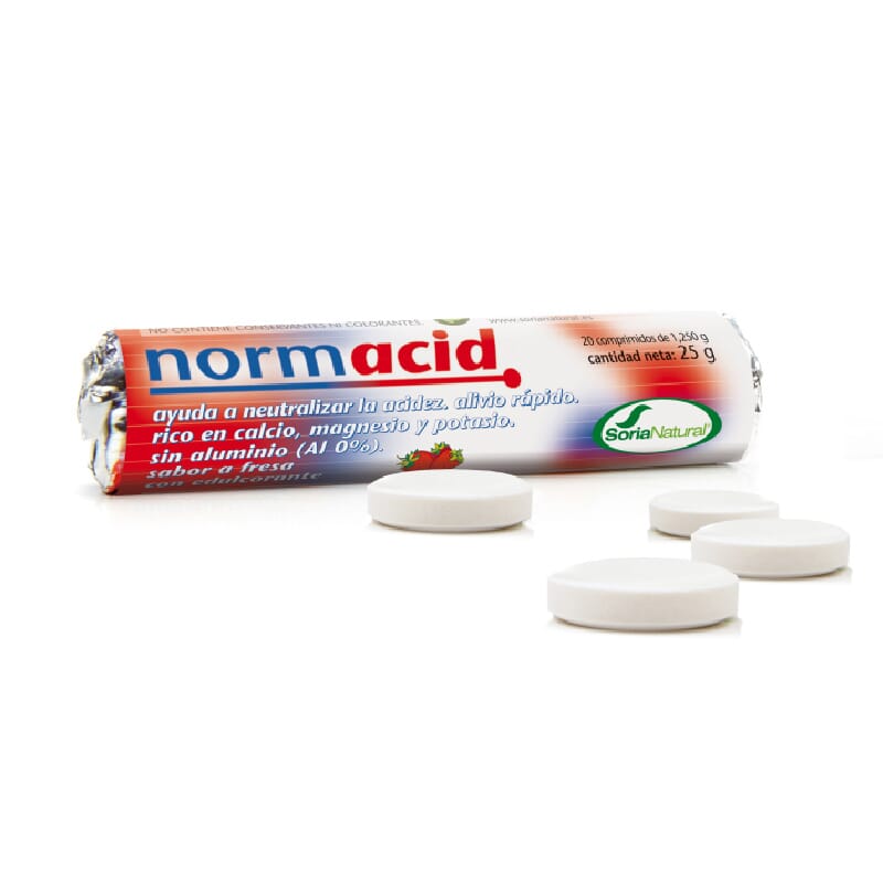 Normacid Citrus 20 Tabs de Soria Natural