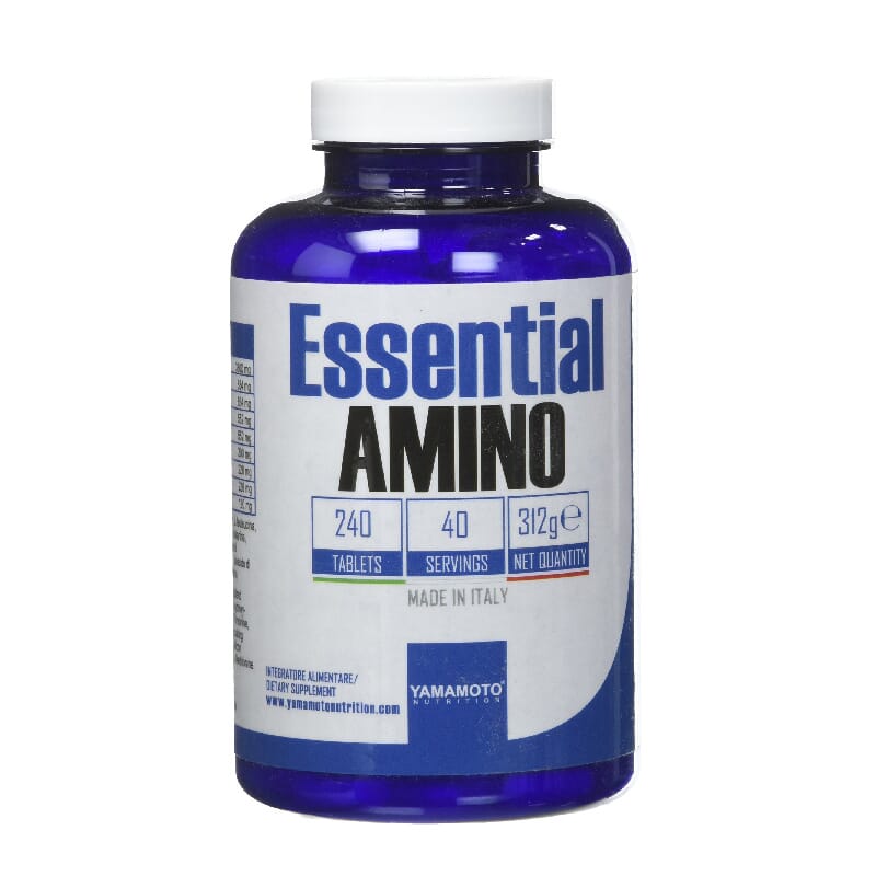 ESSENTIAL AMINO 240 Tabs de Yamamoto Nutrition.