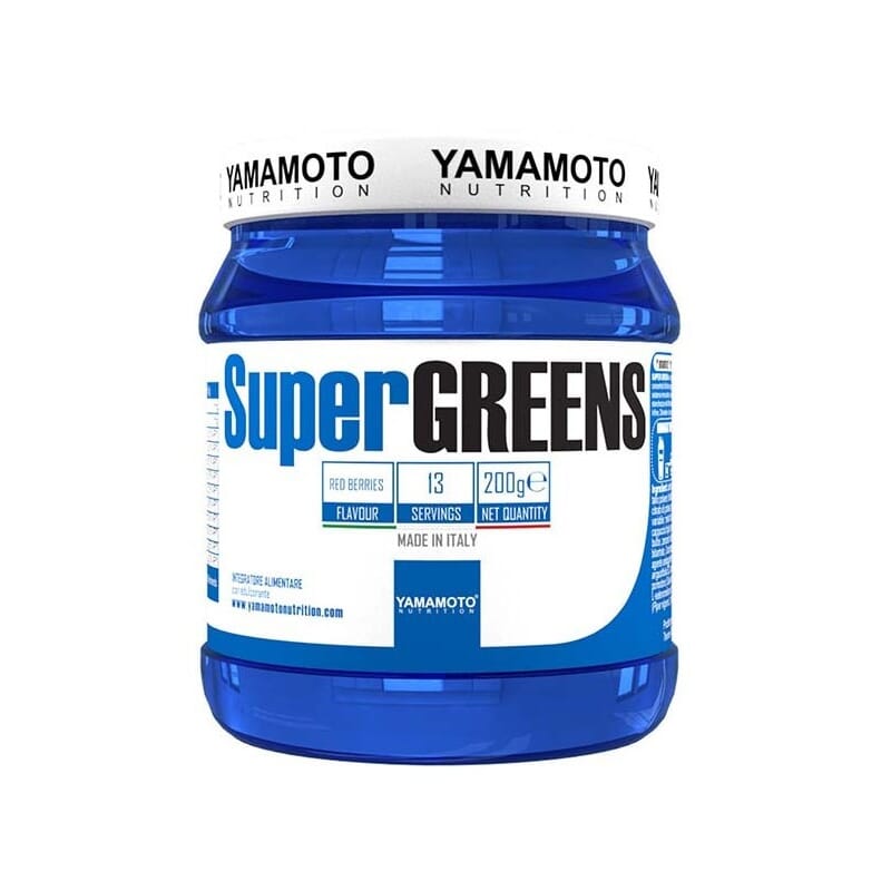 SUPER GREENS 200g de Yamamoto Nutrition
