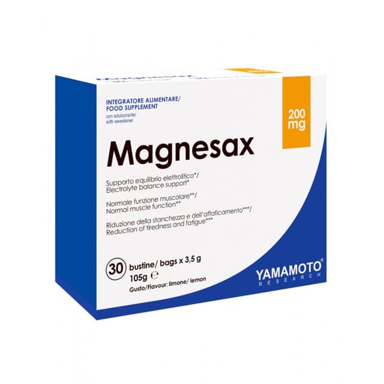 MAGNESAX 30 Sachets de 3,5 g de Yamamoto Nutrition