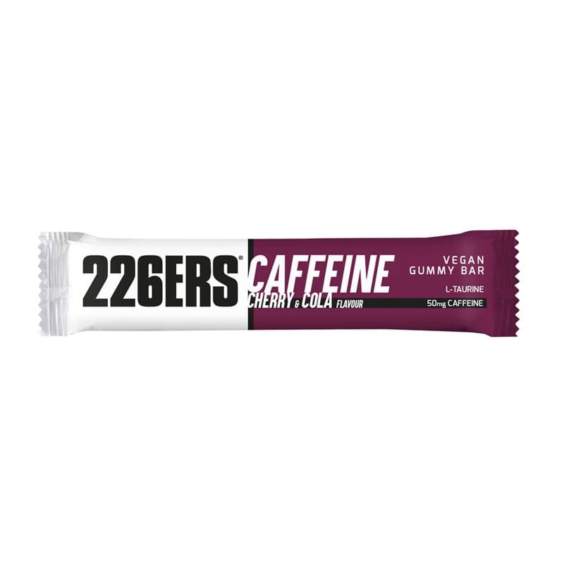 VEGAN GUMMY BAR CAFFEINE 42 Barritas de 30g