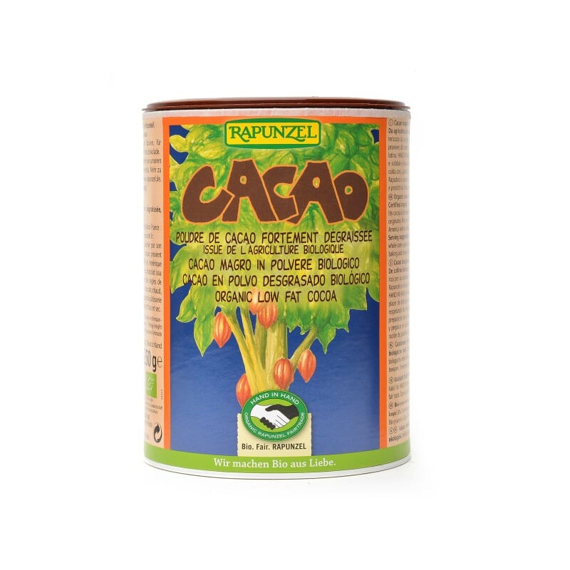 CACAO DESGRASADO POLVO BIO 250g de Rapunzel.