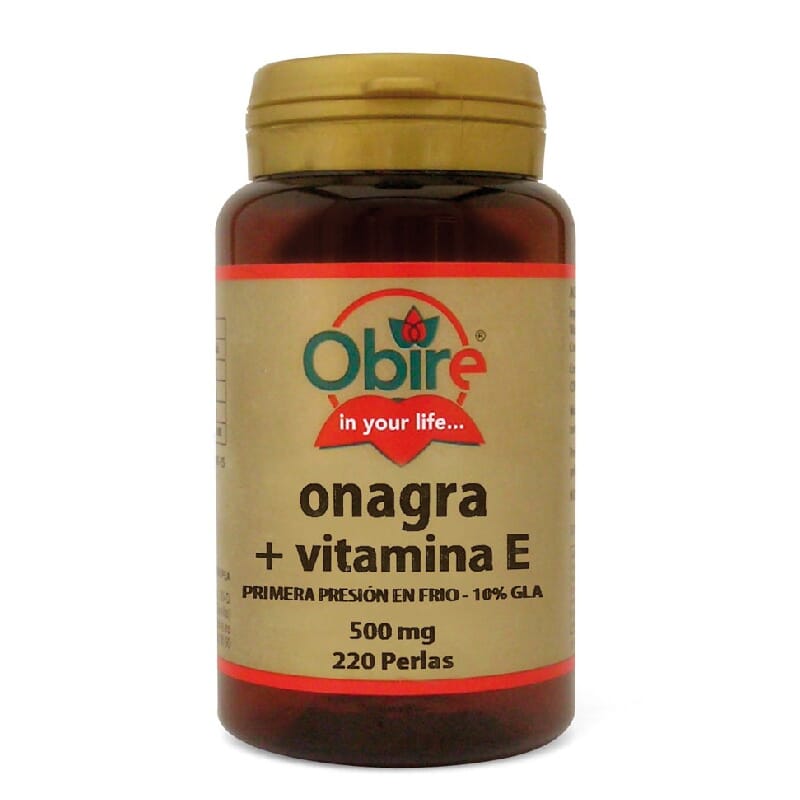 ONAGRA + VITAMINA E 500MG 220 Perlas de Obire.