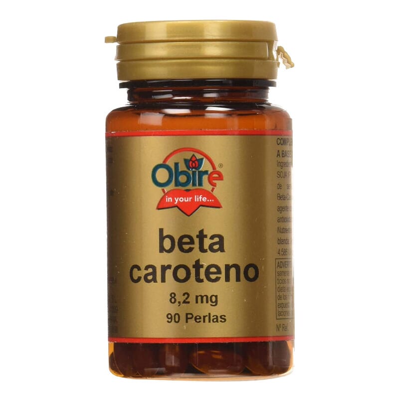 Betacaroteno 6,6 mg 90 Perlas de Obire